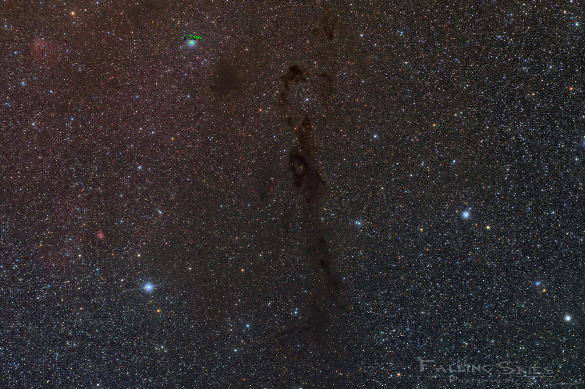 Sternkarten-Overlay (Astrometry.net)