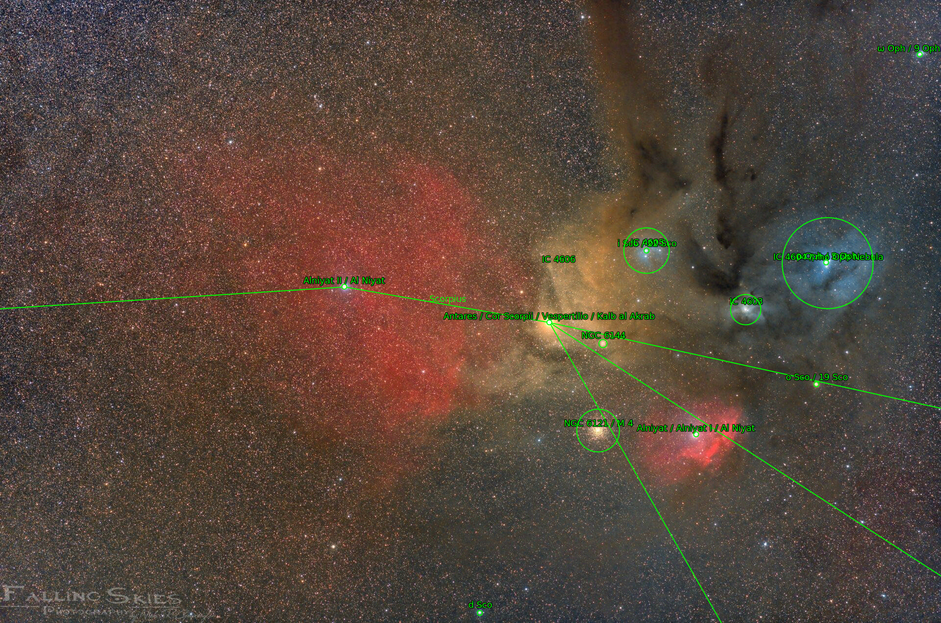 Sternkarten-Overlay (Astrometry.net)