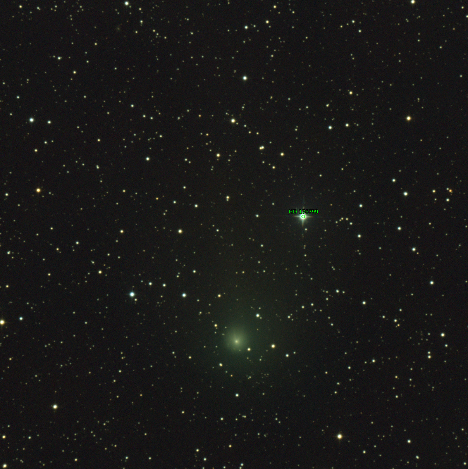 Sternkarten-Overlay (Astrometry.net)