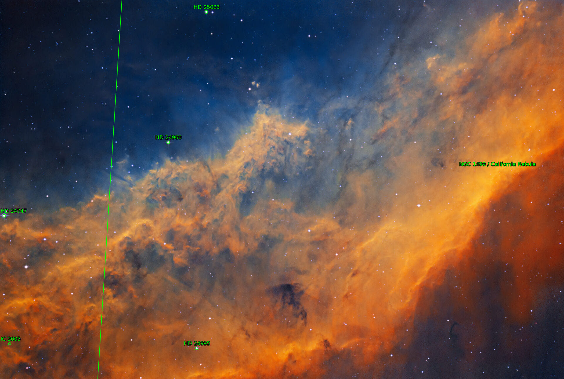 Sternkarten-Overlay (Astrometry.net)