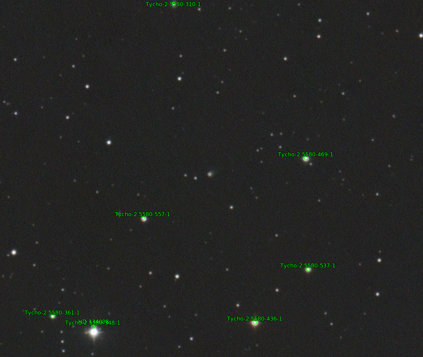Sternkarten-Overlay (Astrometry.net)