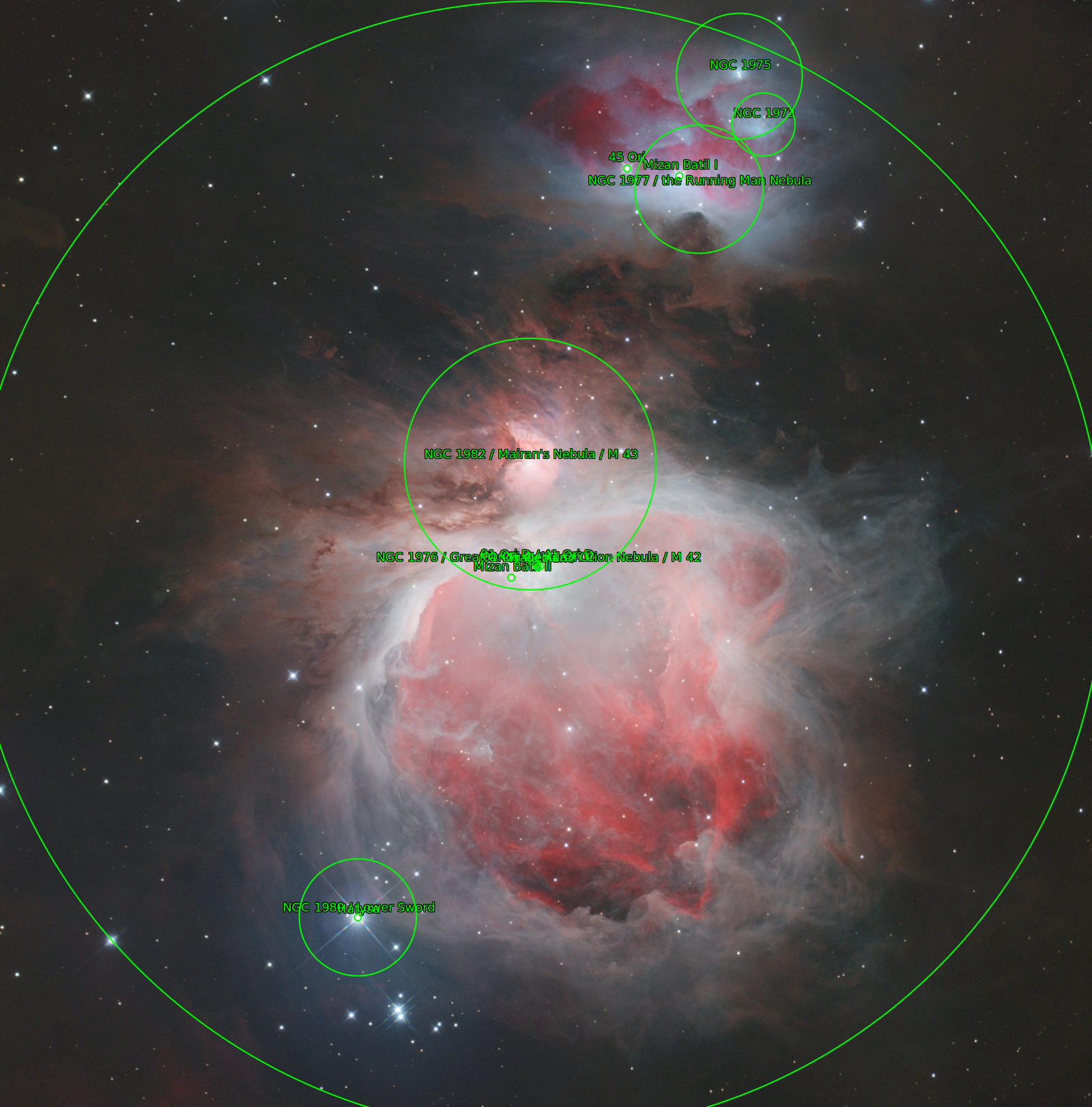 Sternkarten-Overlay (Astrometry.net)