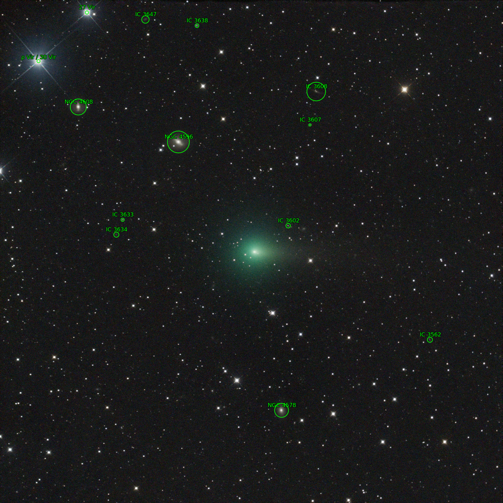 Sternkarten-Overlay (Astrometry.net)