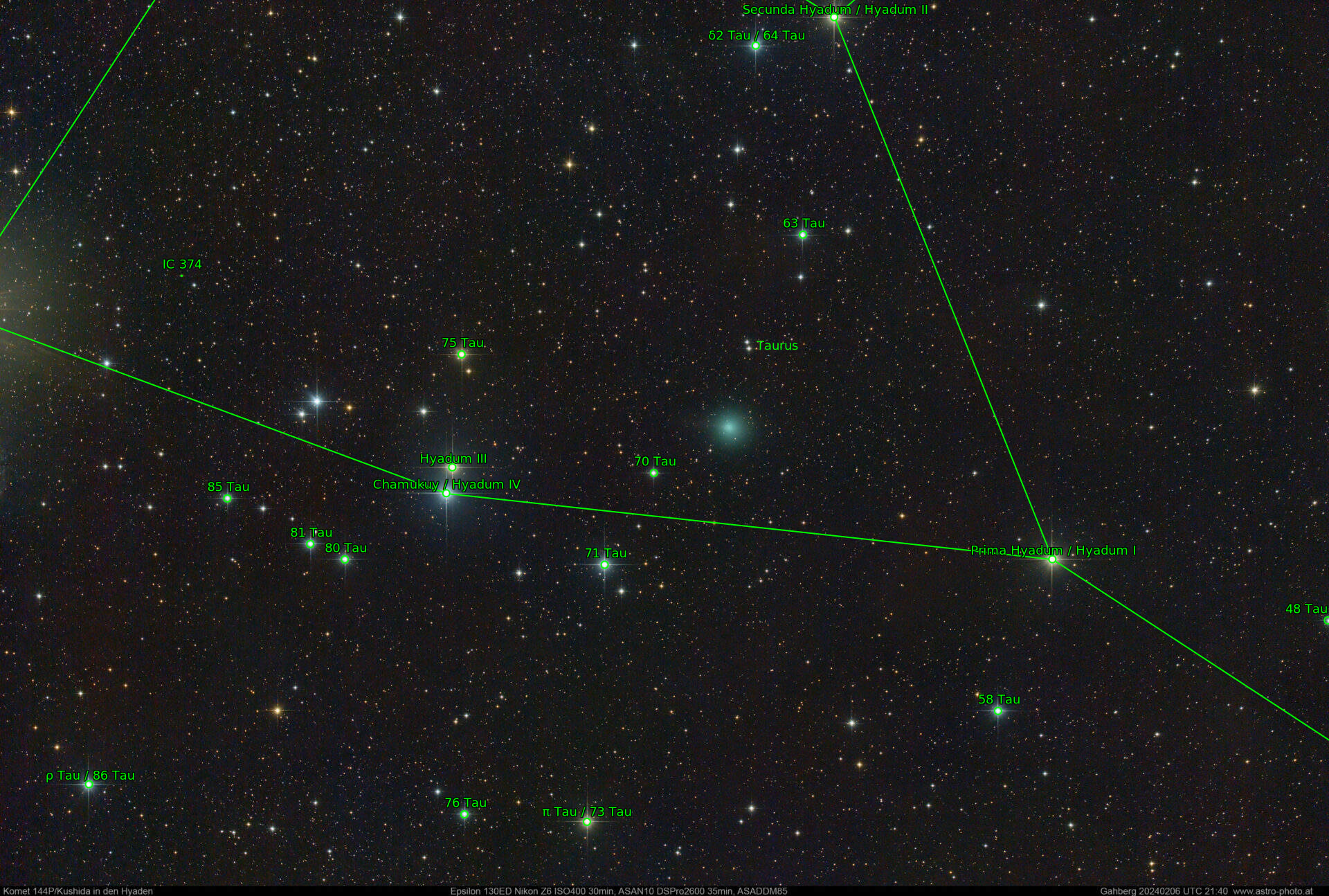 Sternkarten-Overlay (Astrometry.net)