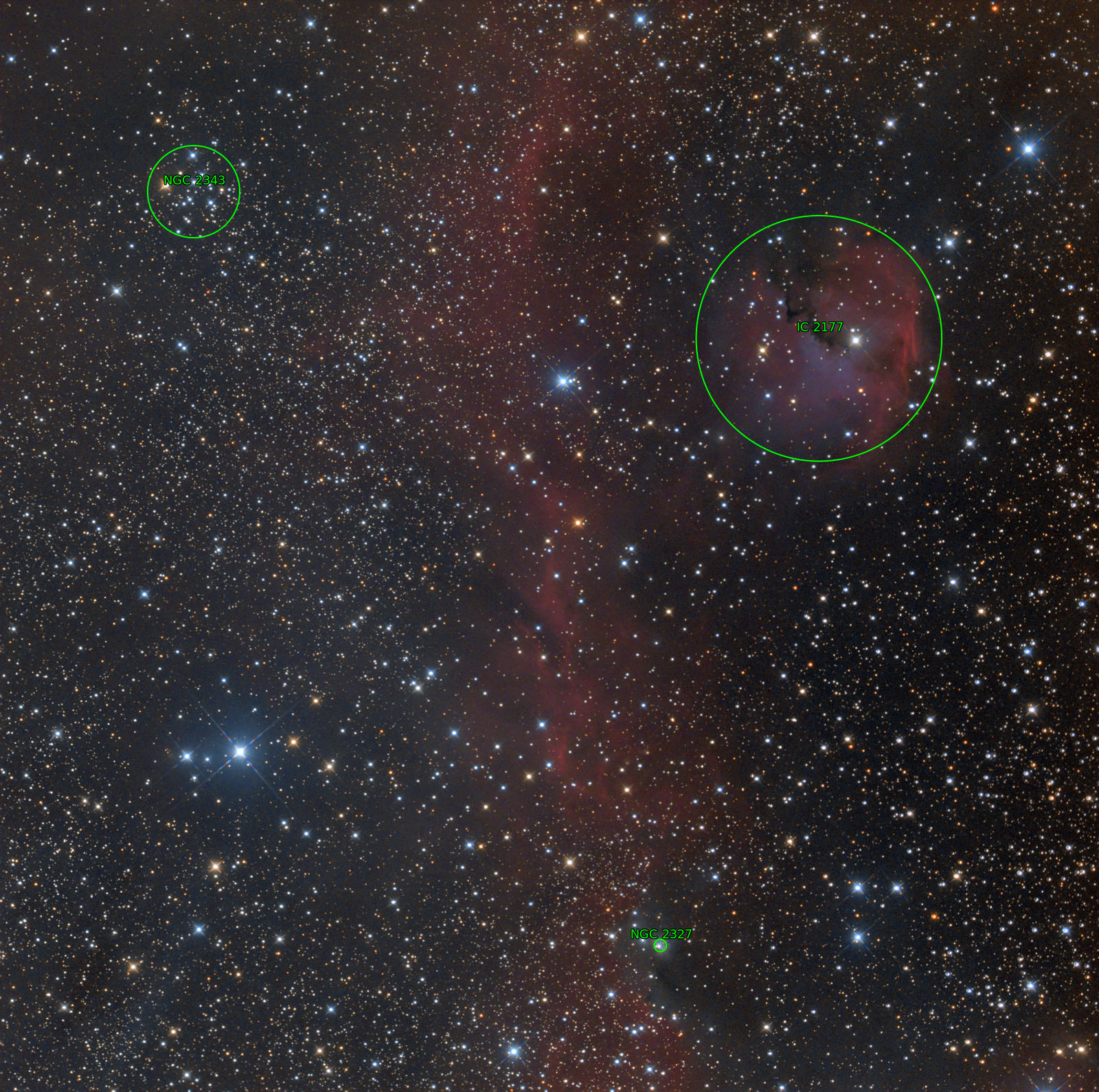Sternkarten-Overlay (Astrometry.net)