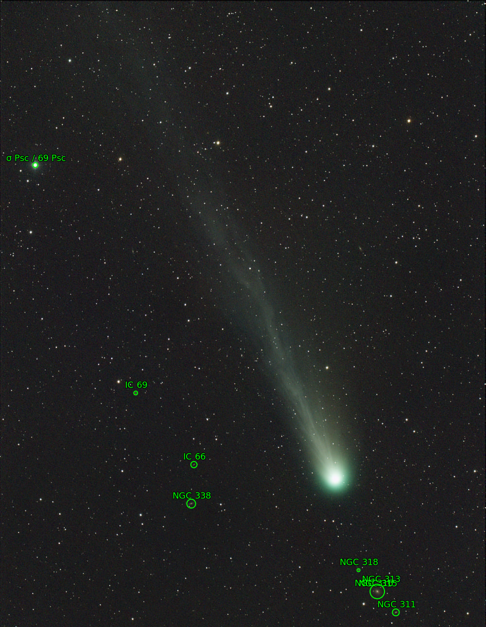 Sternkarten-Overlay (Astrometry.net)