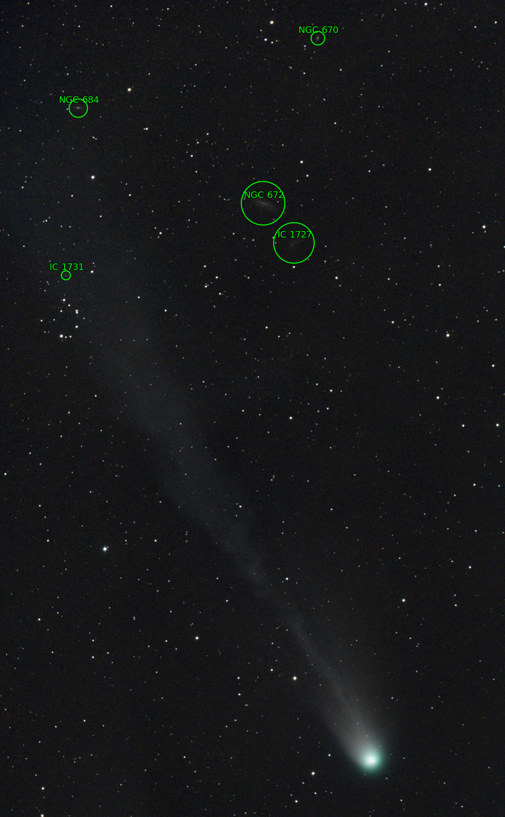 Sternkarten-Overlay (Astrometry.net)