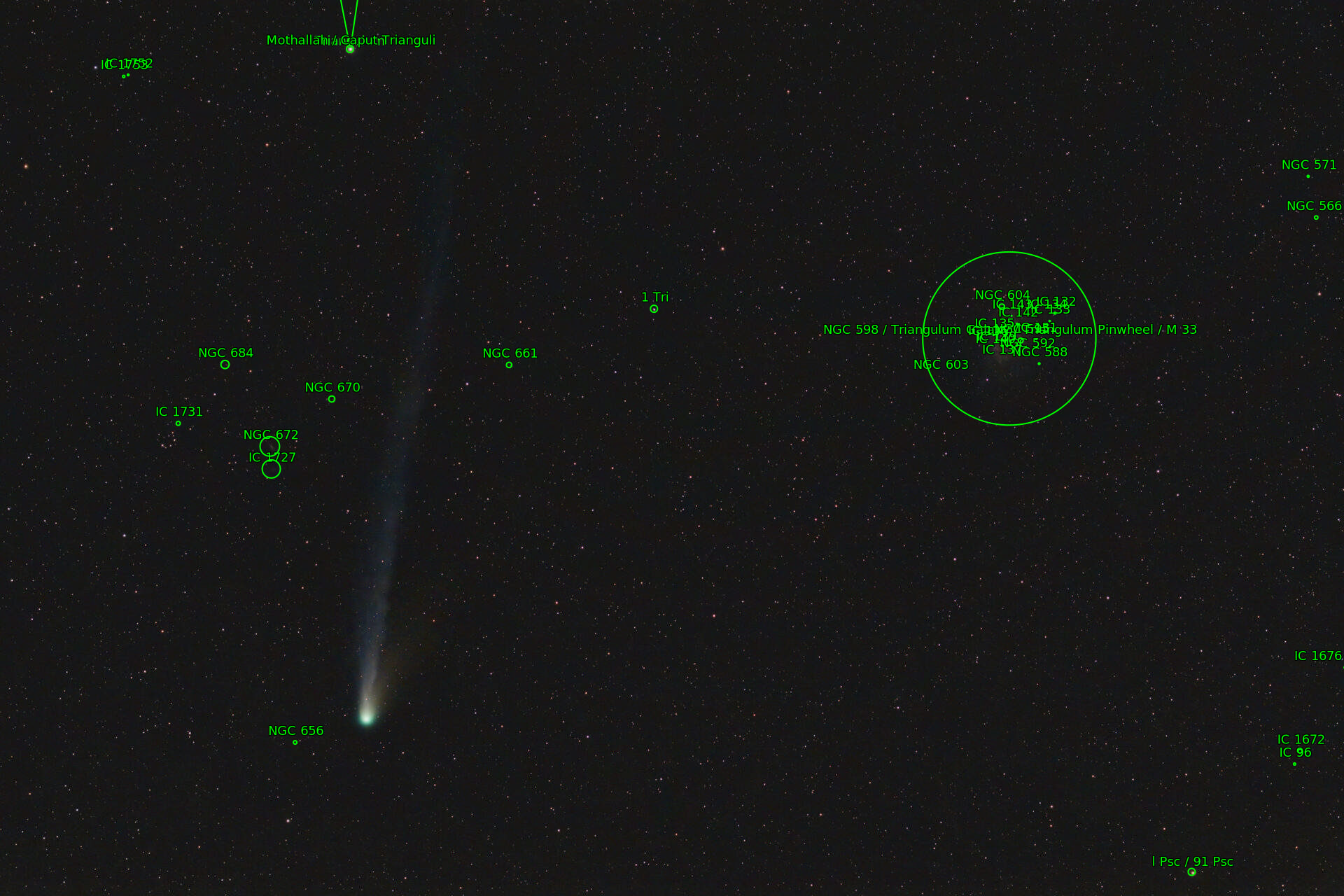 Sternkarten-Overlay (Astrometry.net)