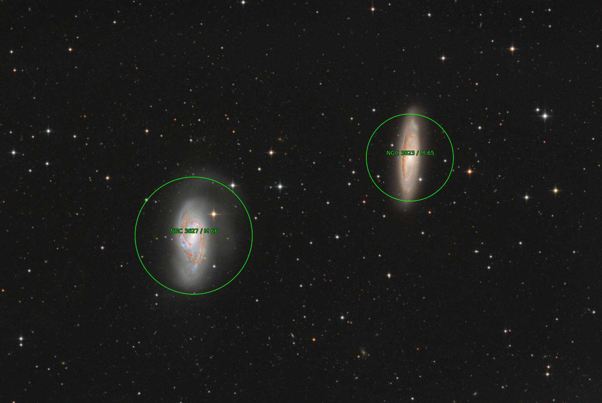 Sternkarten-Overlay (Astrometry.net)