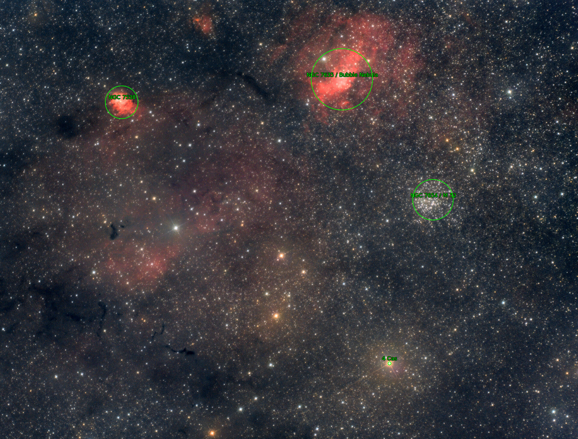 Sternkarten-Overlay (Astrometry.net)