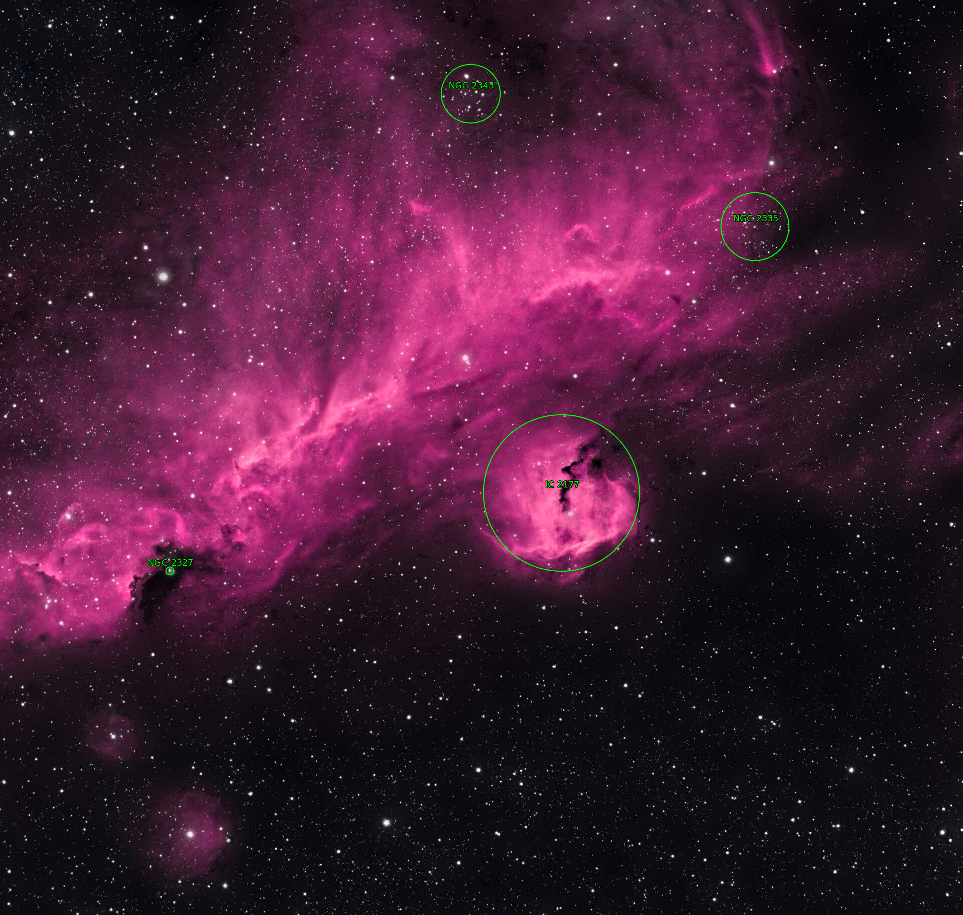 Sternkarten-Overlay (Astrometry.net)