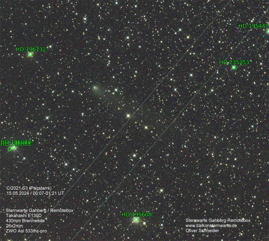 Sternkarten-Overlay (Astrometry.net)
