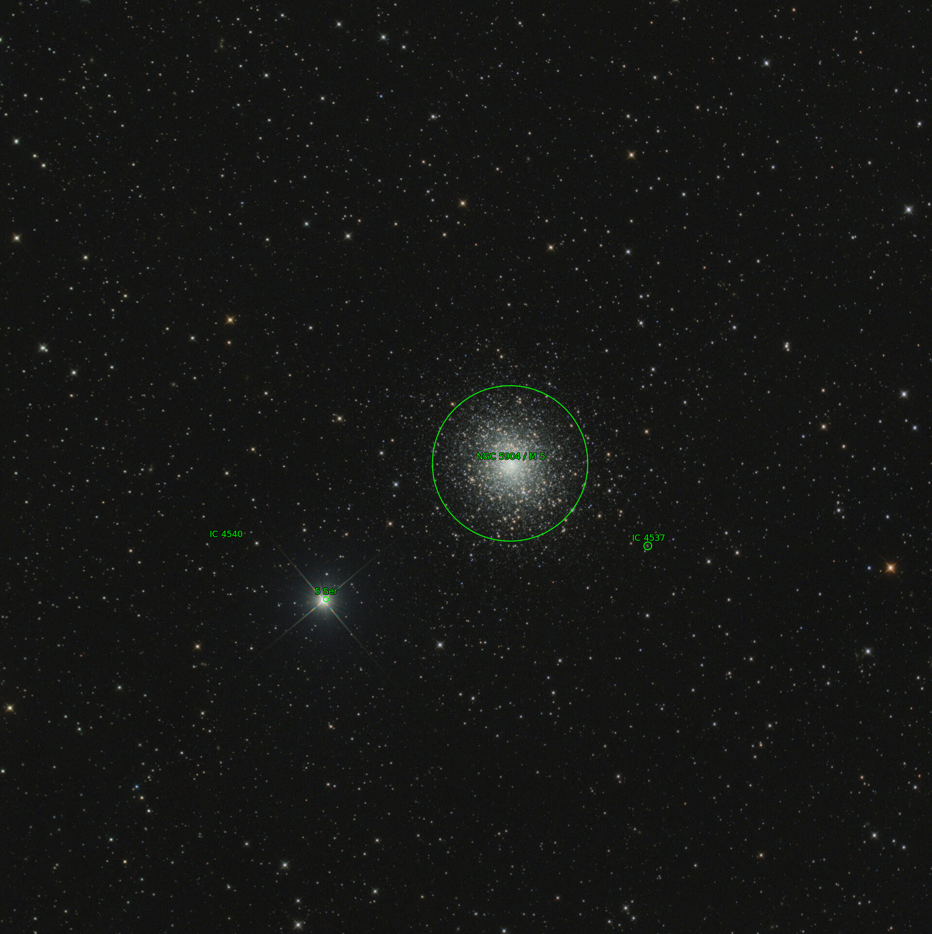 Sternkarten-Overlay (Astrometry.net)