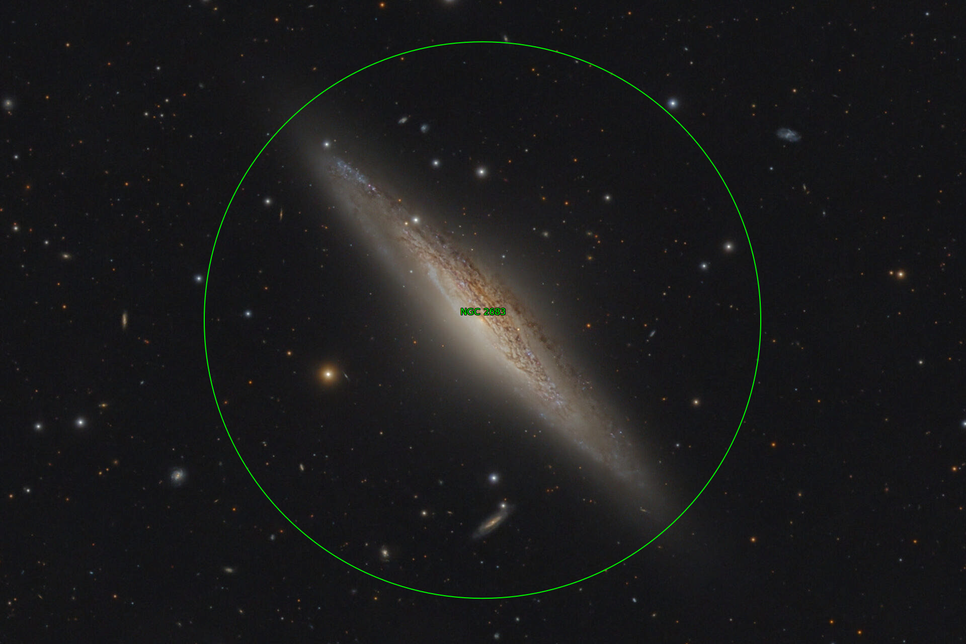 Sternkarten-Overlay (Astrometry.net)