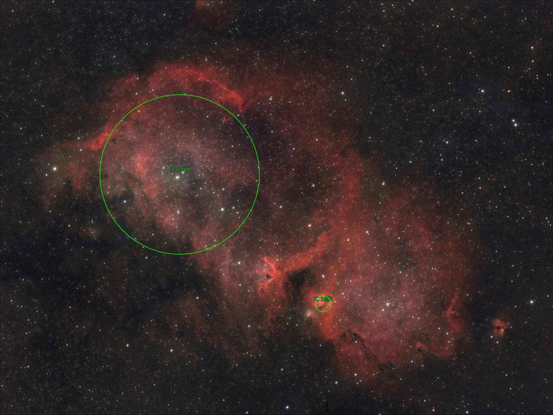 Sternkarten-Overlay (Astrometry.net)
