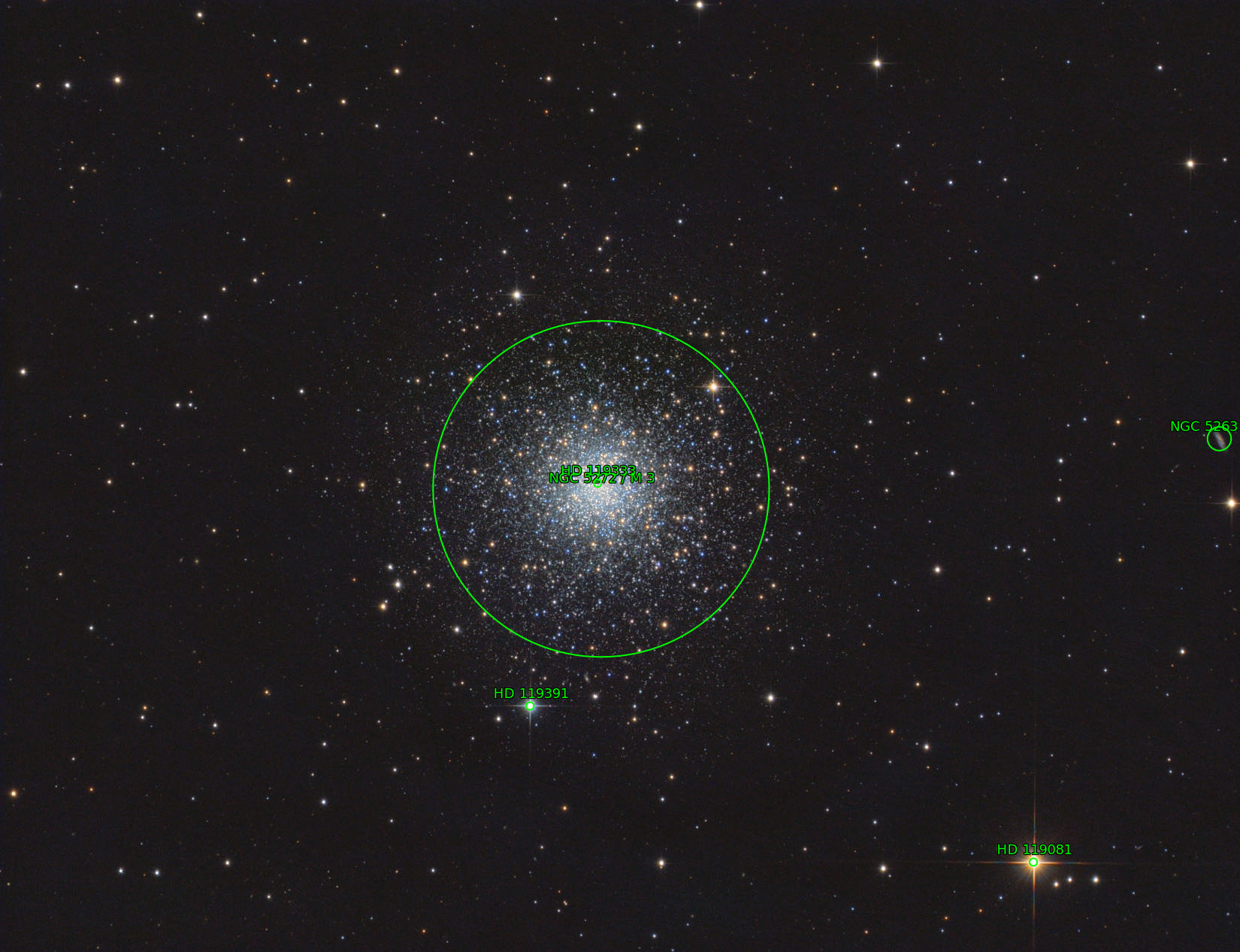 Sternkarten-Overlay (Astrometry.net)