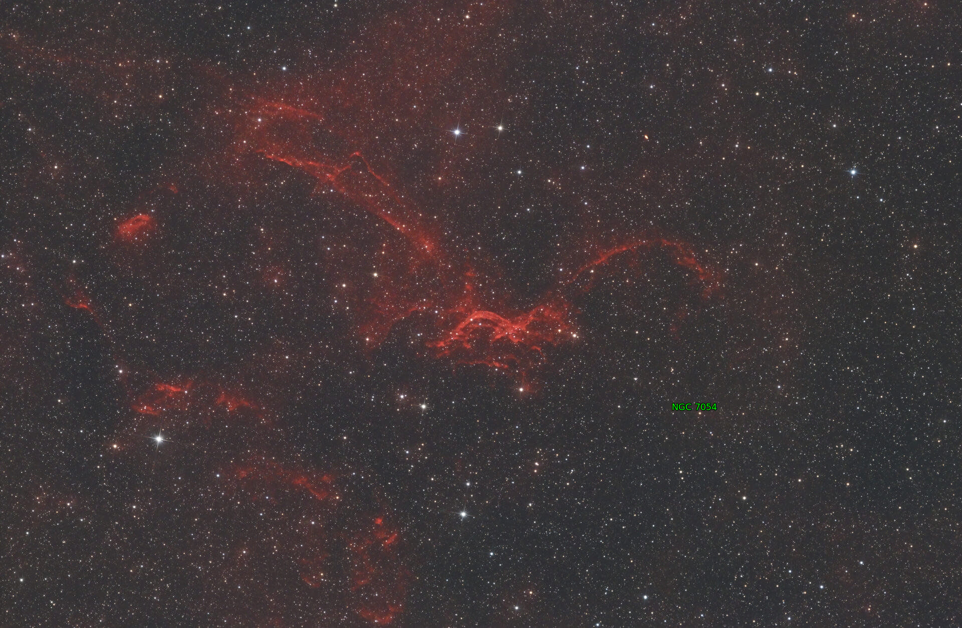 Sternkarten-Overlay (Astrometry.net)