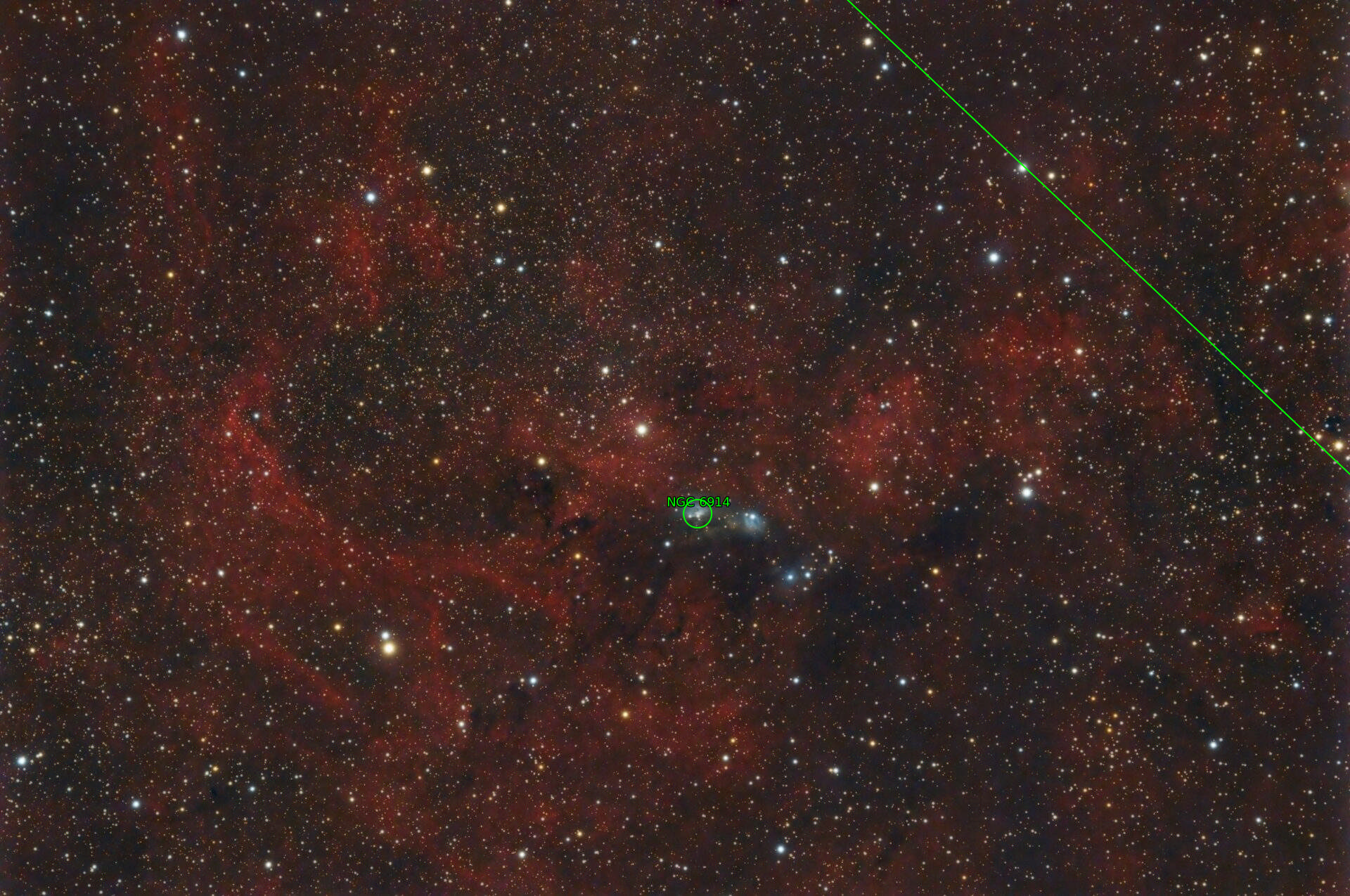 Sternkarten-Overlay (Astrometry.net)