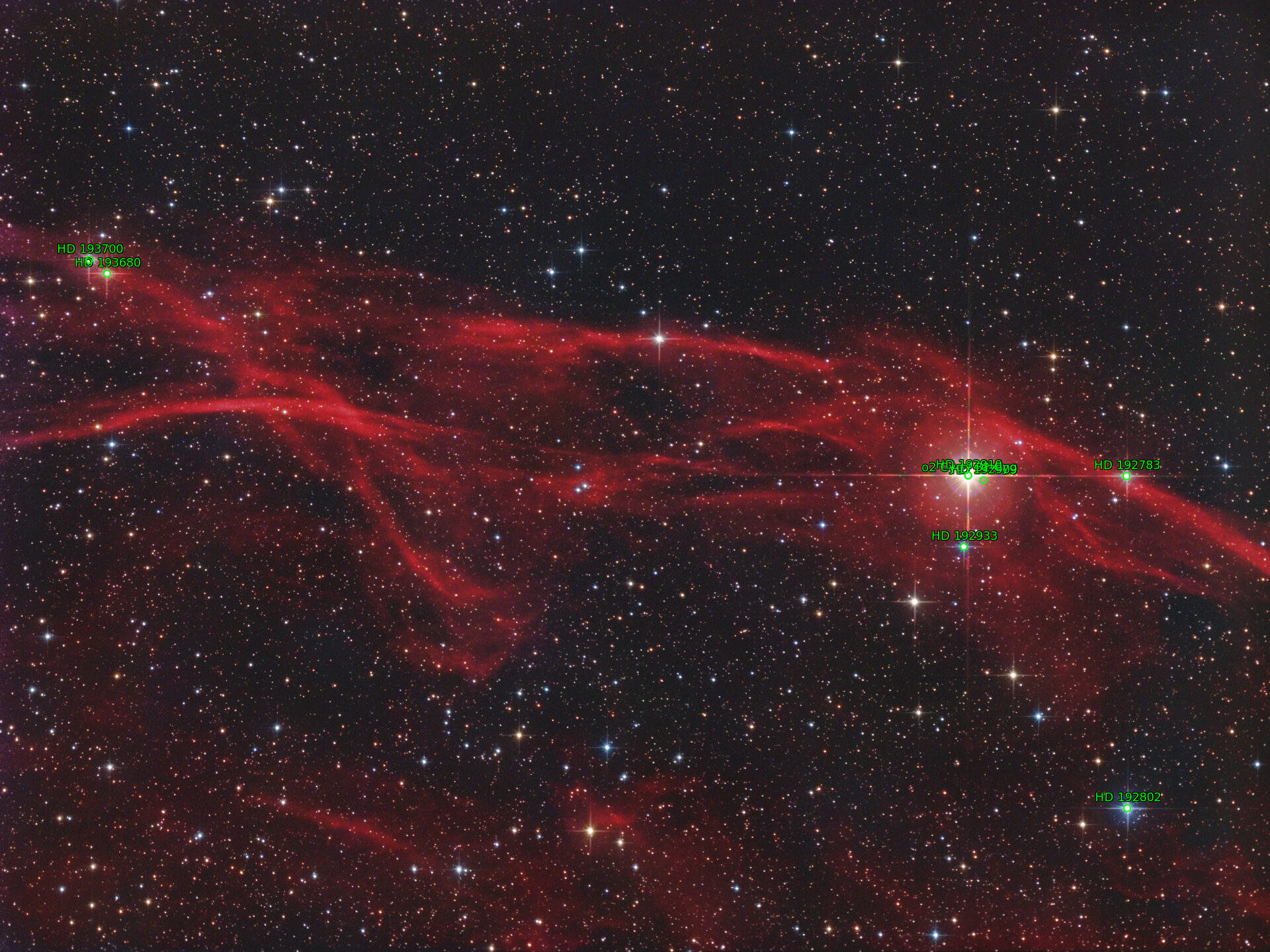 Sternkarten-Overlay (Astrometry.net)