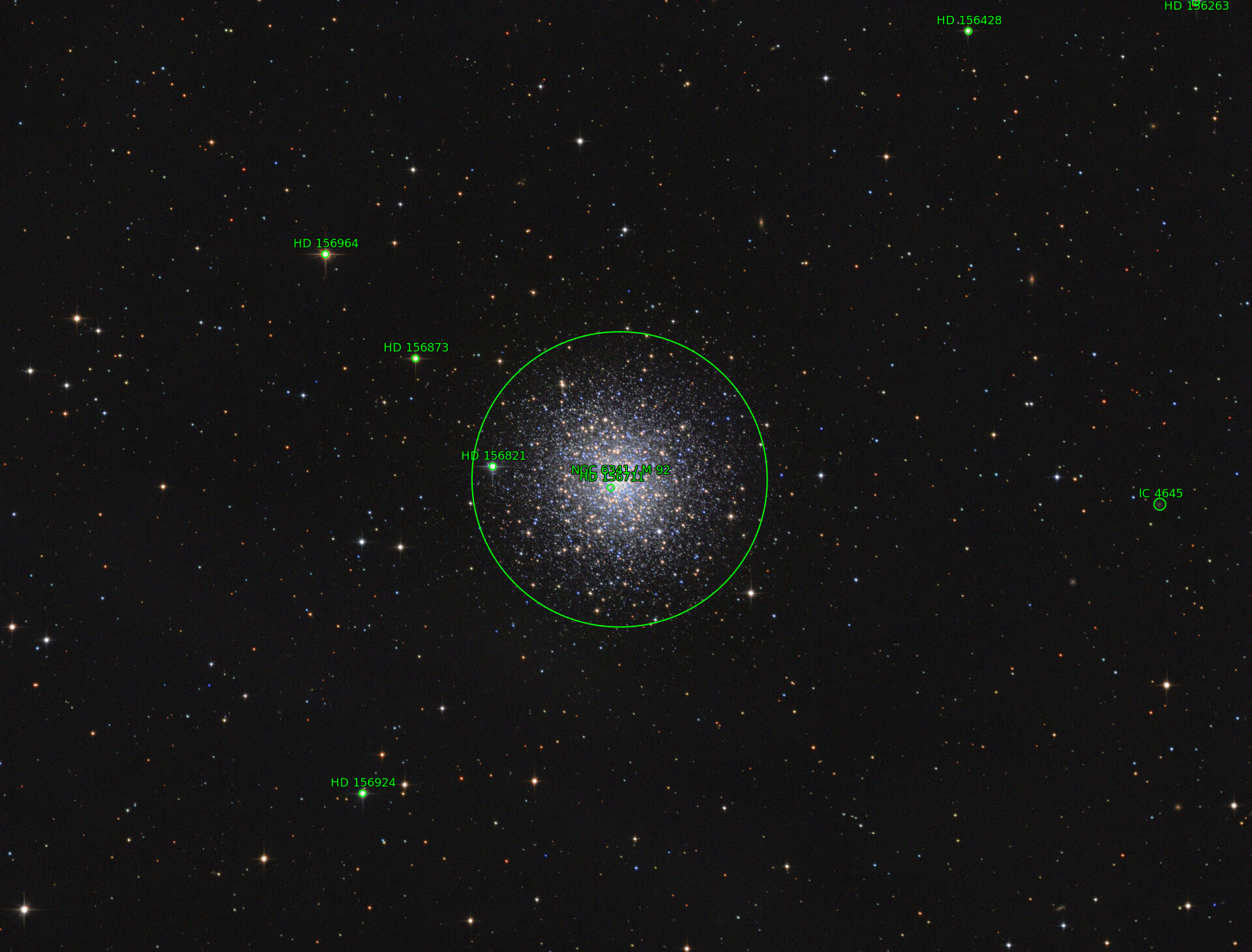 Sternkarten-Overlay (Astrometry.net)