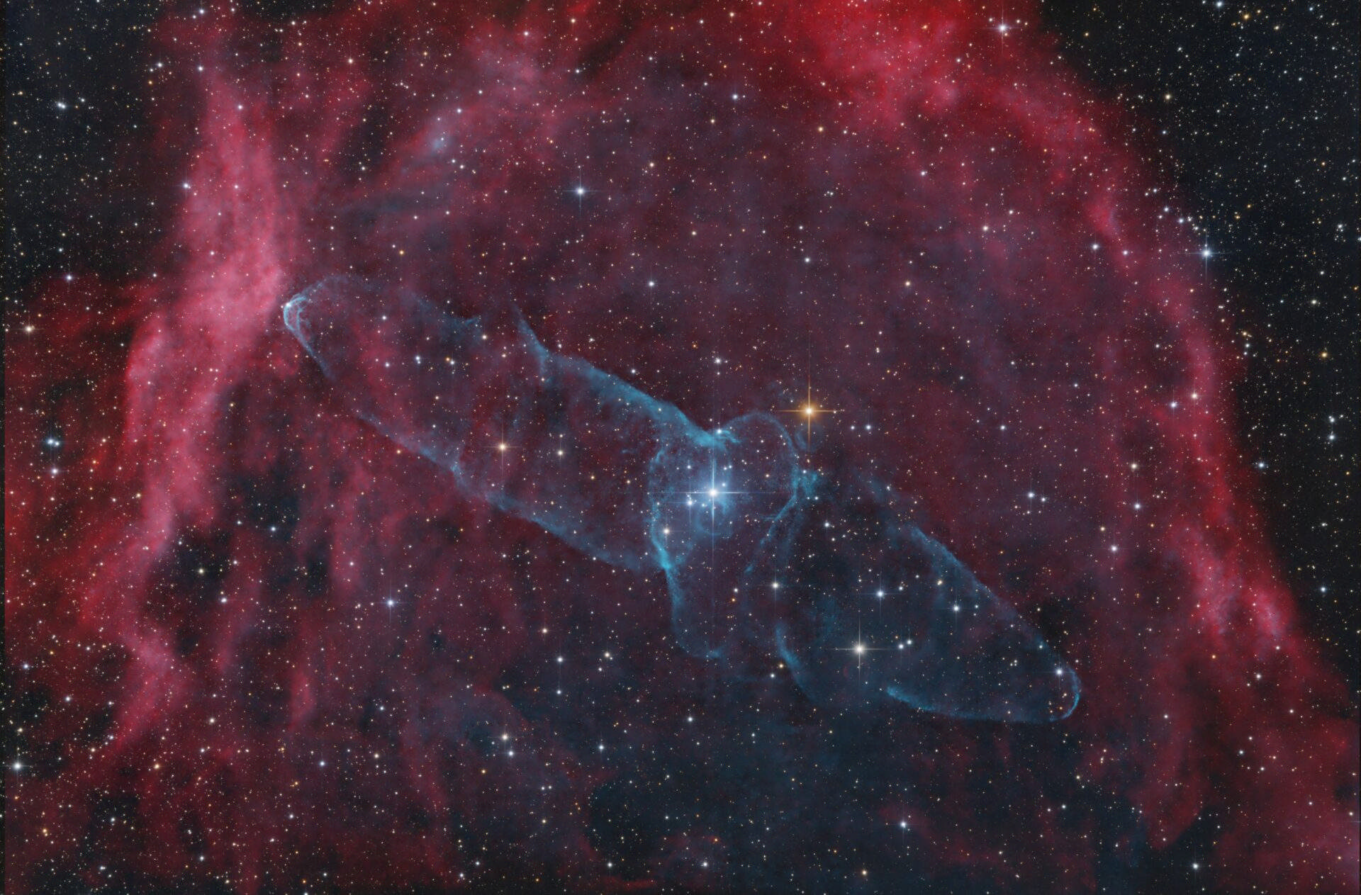 Sternkarten-Overlay (Astrometry.net)