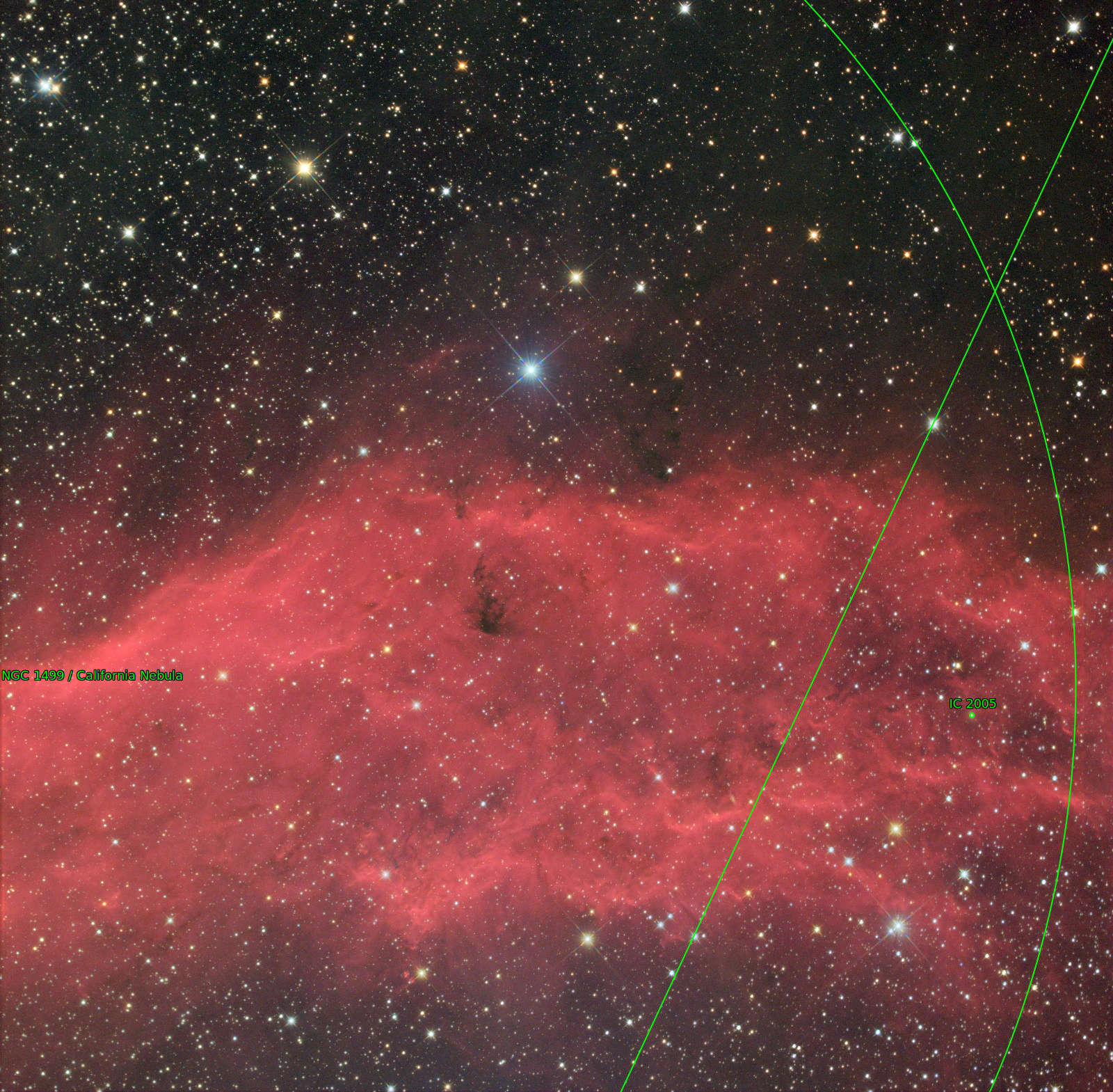 Sternkarten-Overlay (Astrometry.net)