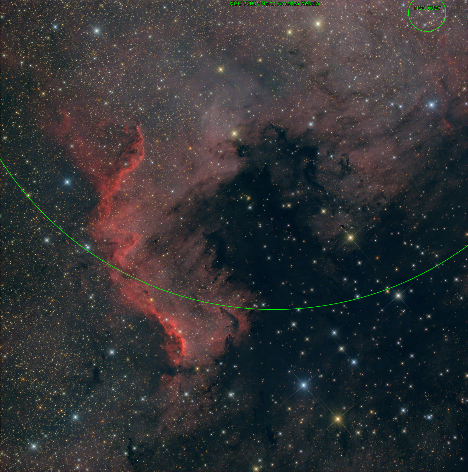 Sternkarten-Overlay (Astrometry.net)