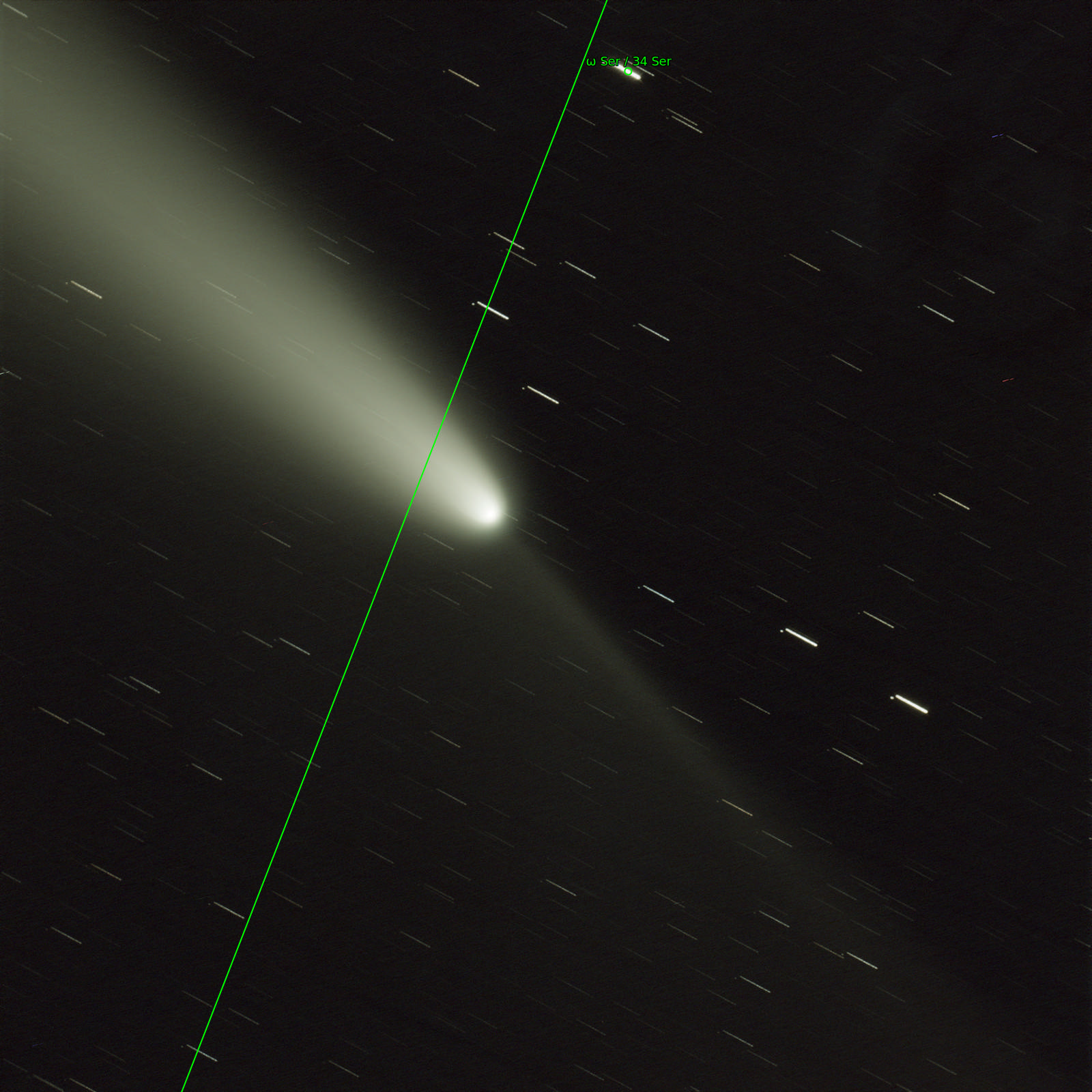 Sternkarten-Overlay (Astrometry.net)