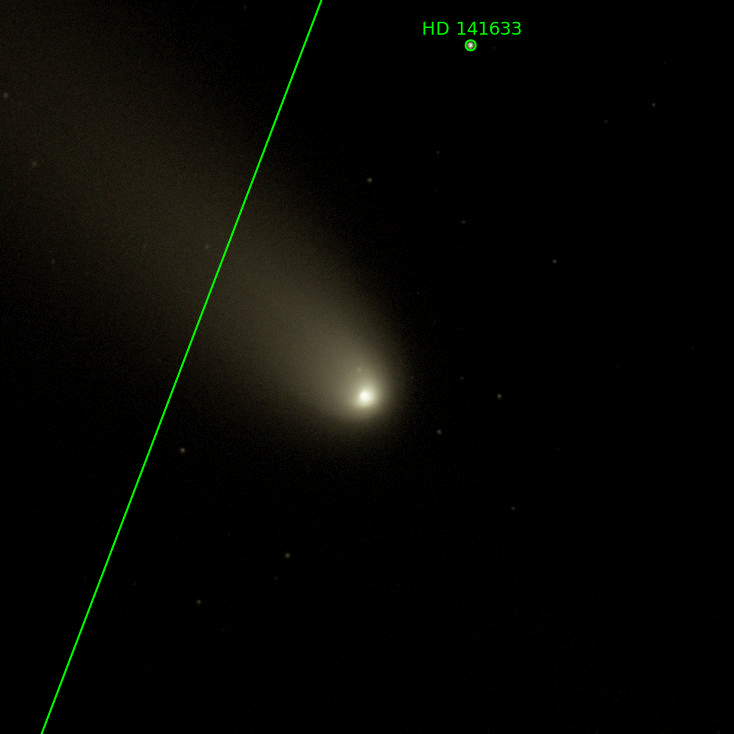 Sternkarten-Overlay (Astrometry.net)