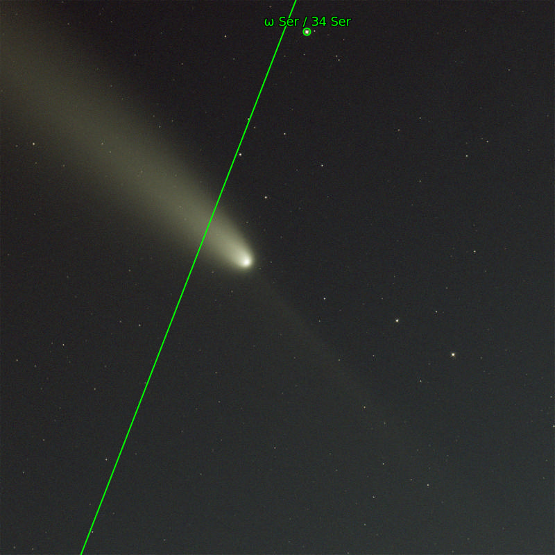 Sternkarten-Overlay (Astrometry.net)