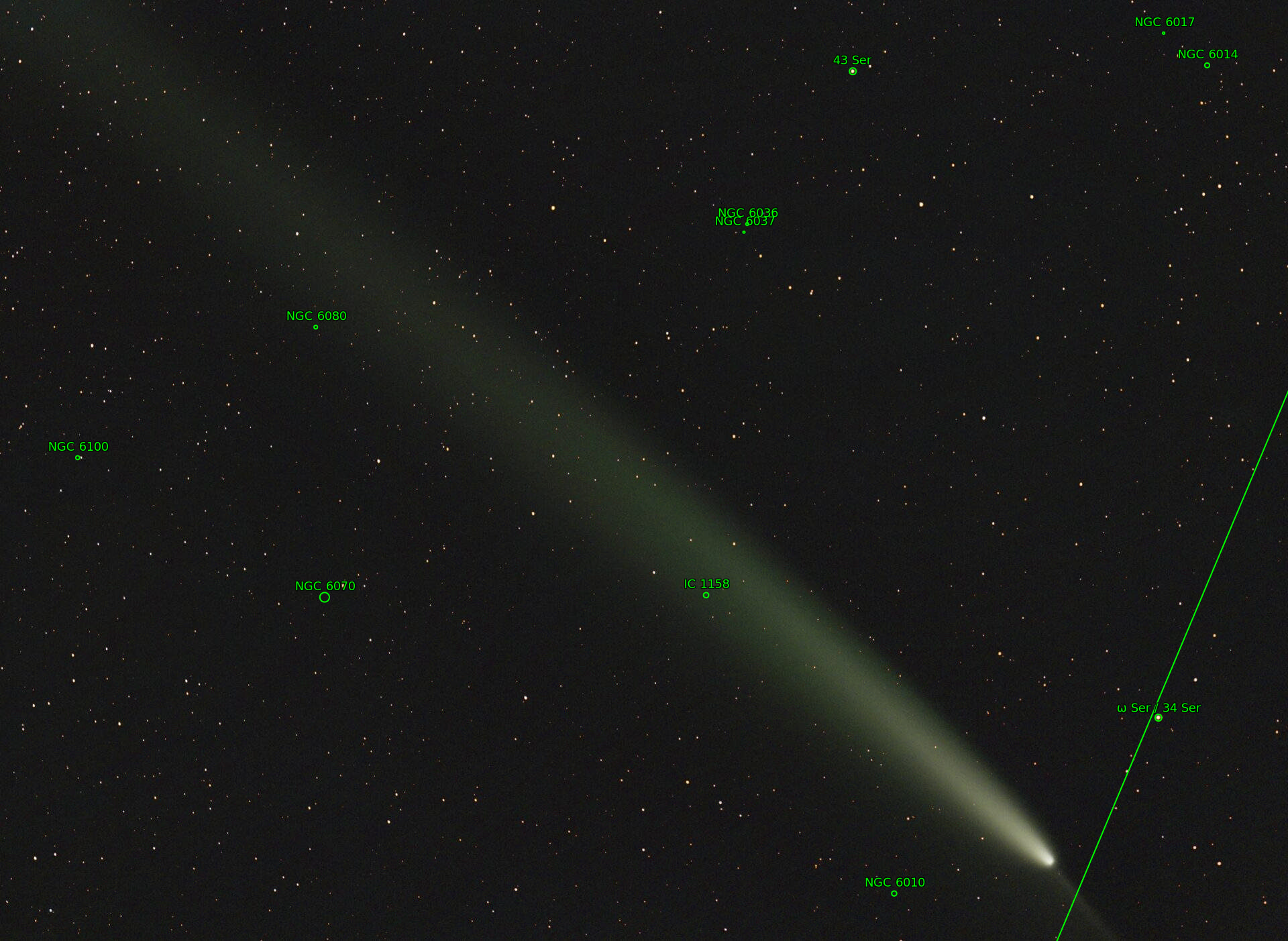 Sternkarten-Overlay (Astrometry.net)
