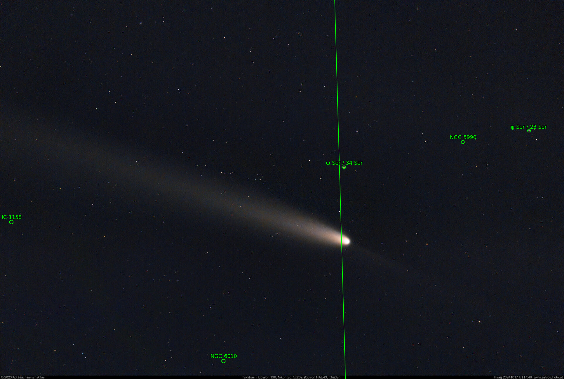 Sternkarten-Overlay (Astrometry.net)