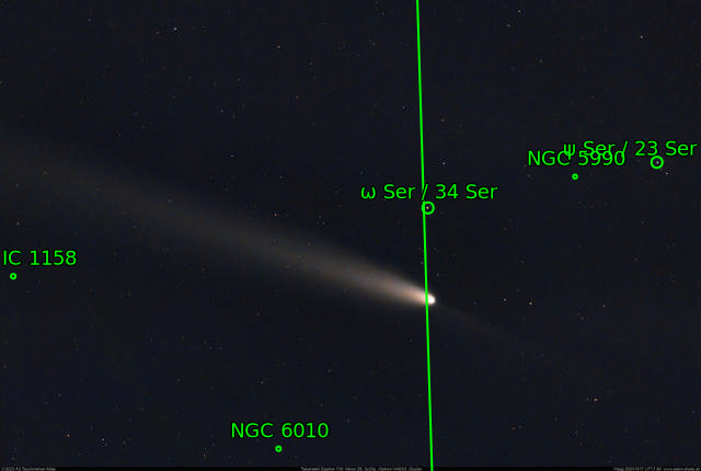 Sternkarten-Overlay (Astrometry.net)