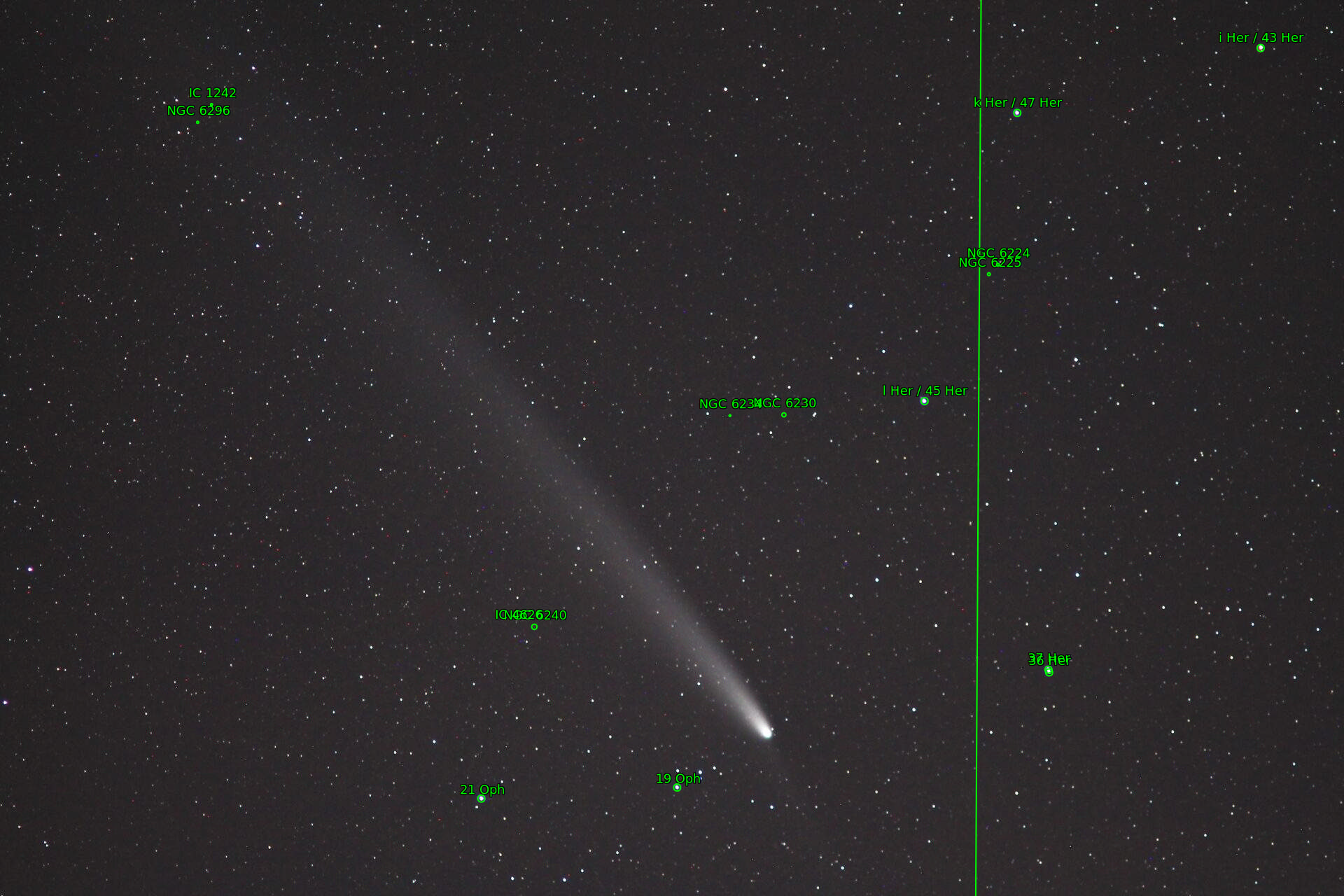 Sternkarten-Overlay (Astrometry.net)