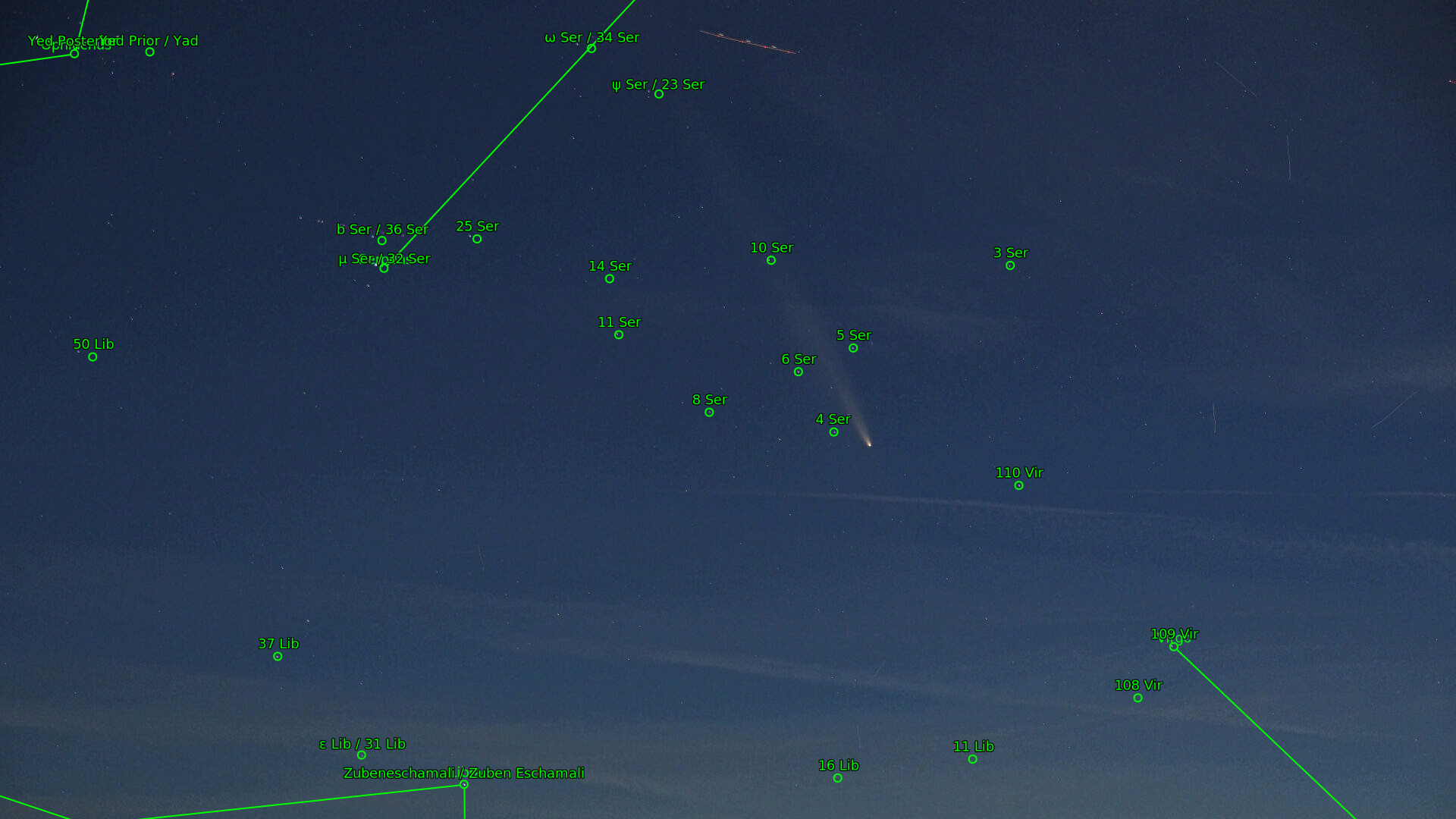 Sternkarten-Overlay (Astrometry.net)