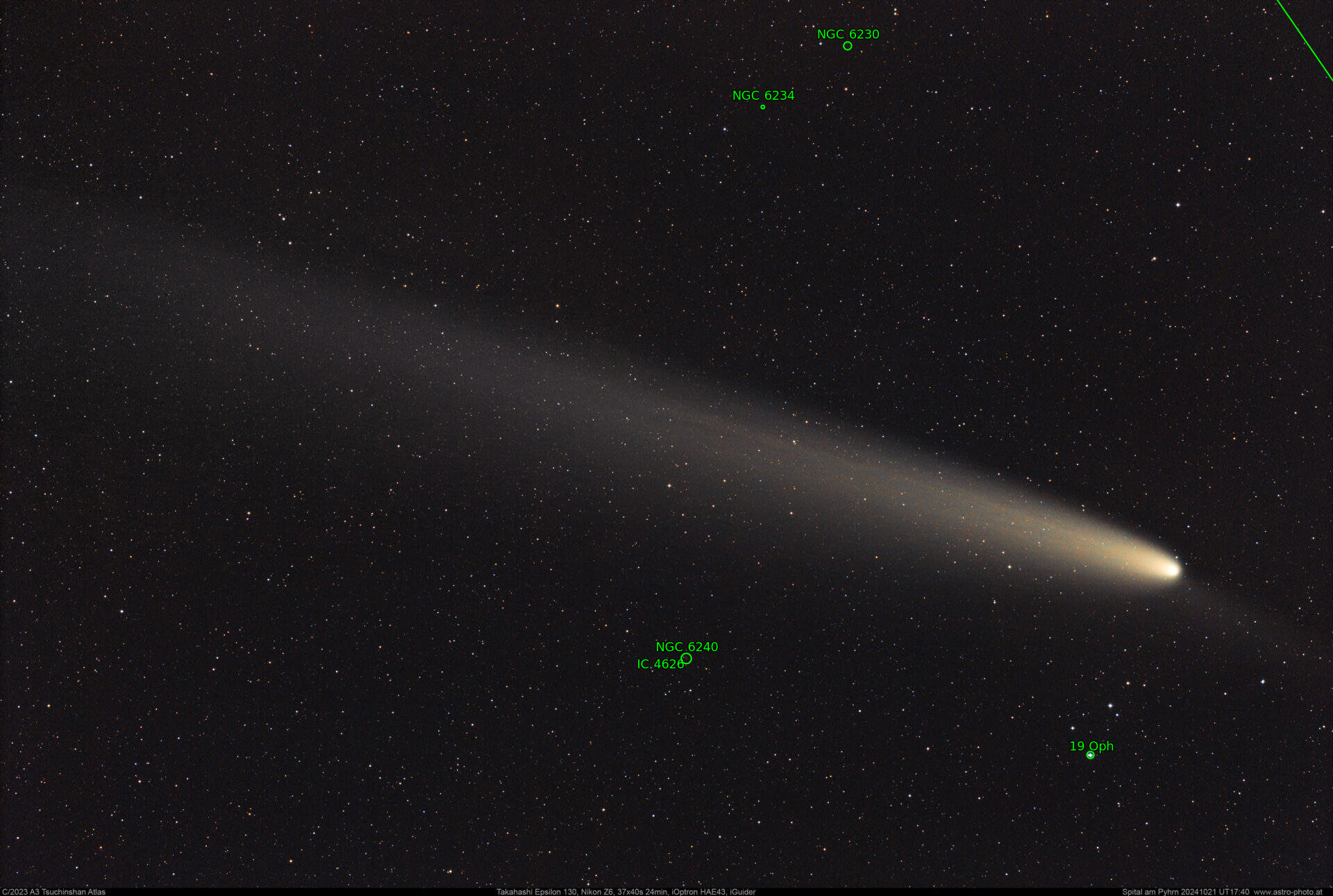 Sternkarten-Overlay (Astrometry.net)