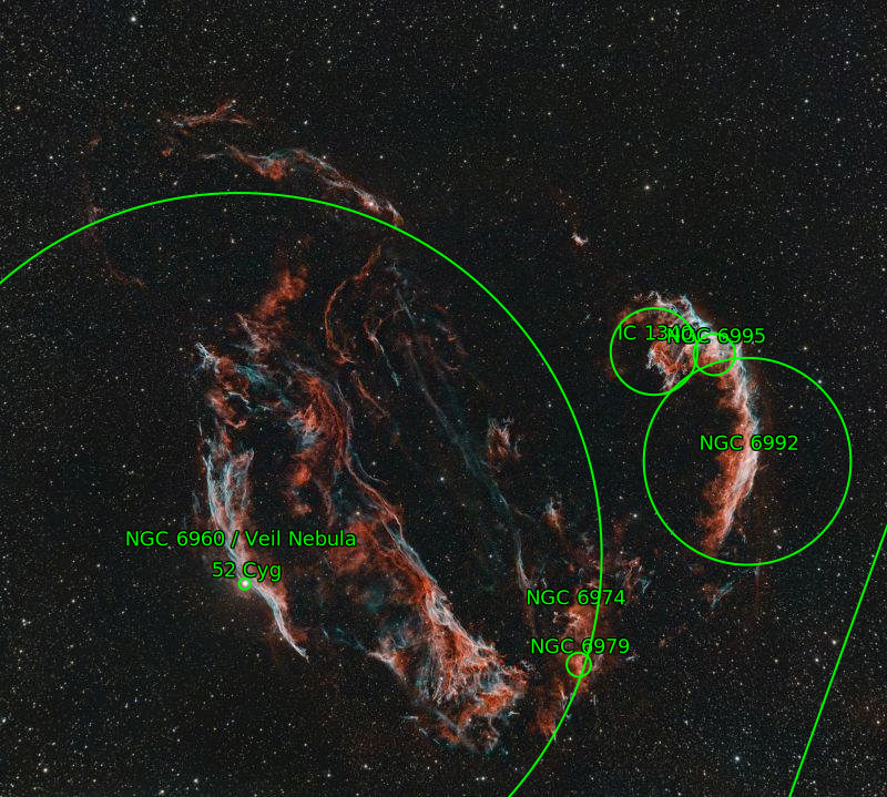 Sternkarten-Overlay (Astrometry.net)