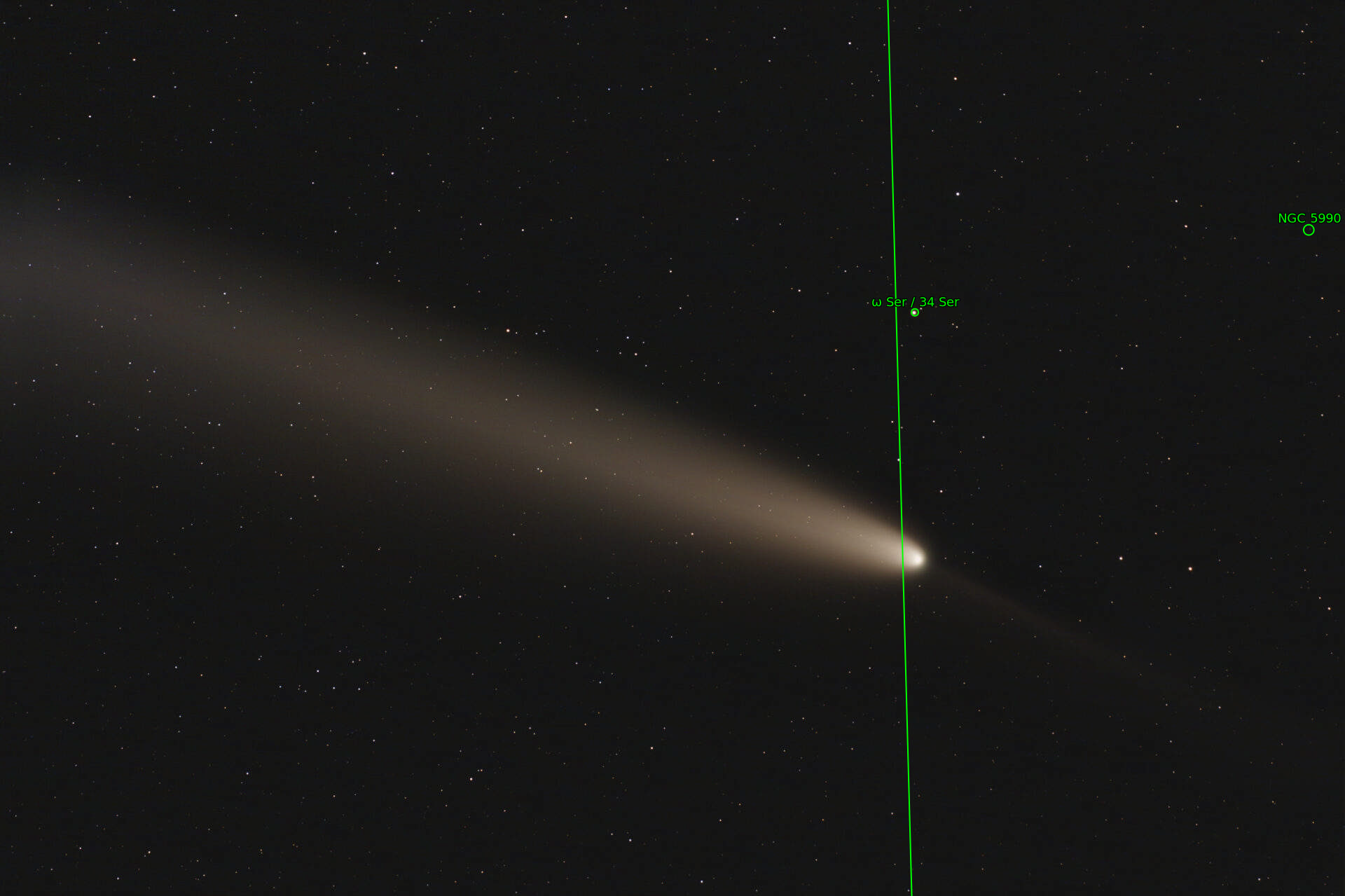 Sternkarten-Overlay (Astrometry.net)