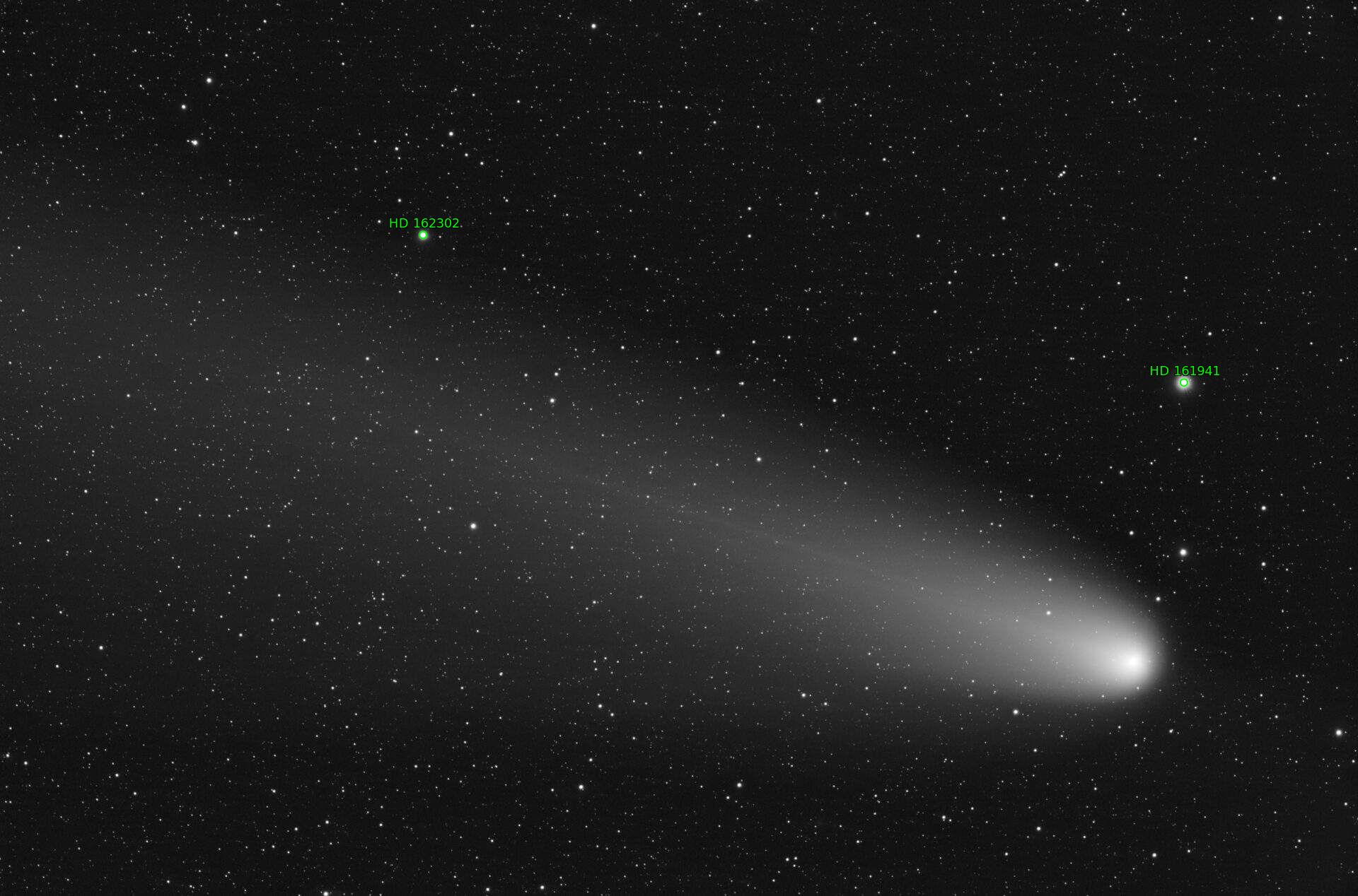Sternkarten-Overlay (Astrometry.net)