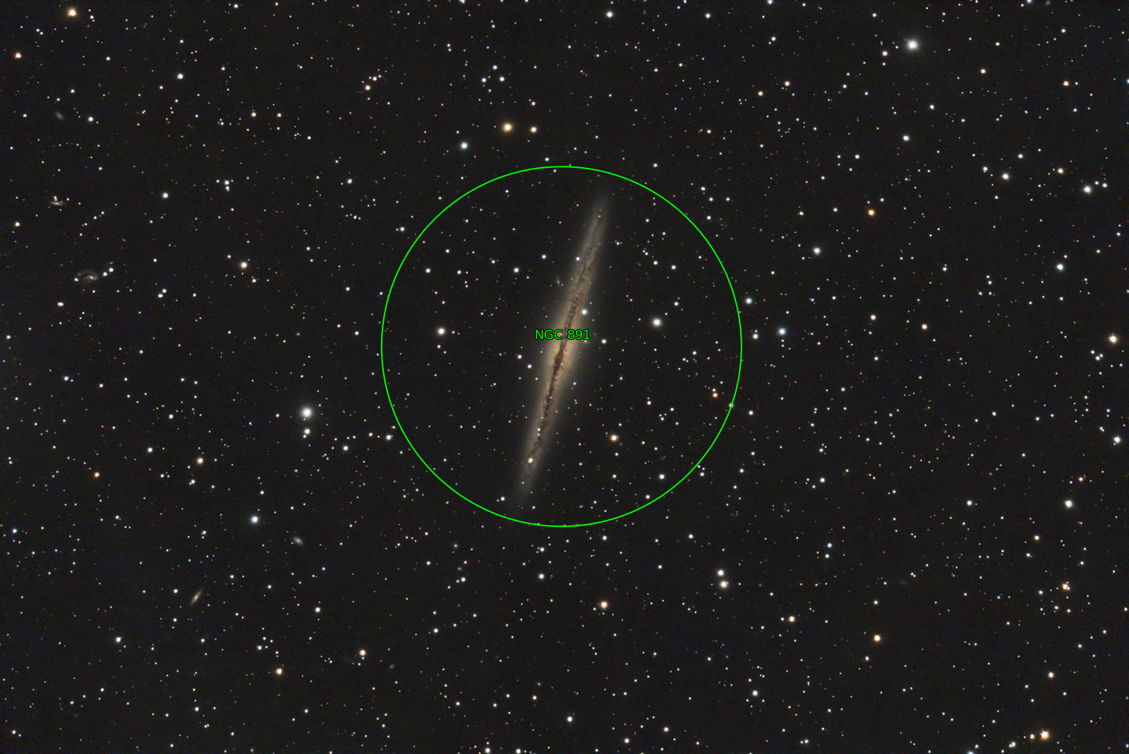 Sternkarten-Overlay (Astrometry.net)