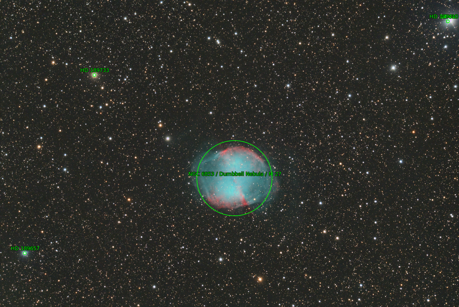 Sternkarten-Overlay (Astrometry.net)