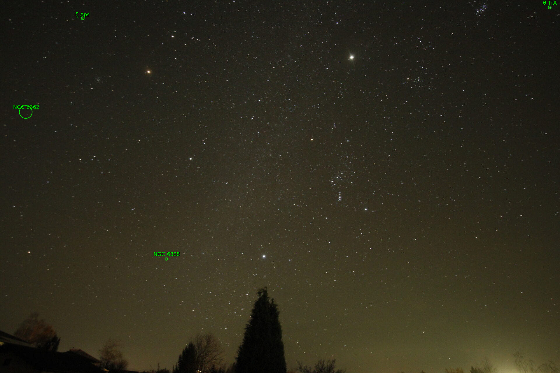 Sternkarten-Overlay (Astrometry.net)