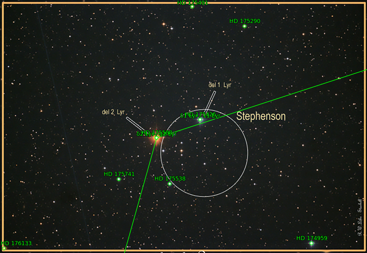 Sternkarten-Overlay (Astrometry.net)