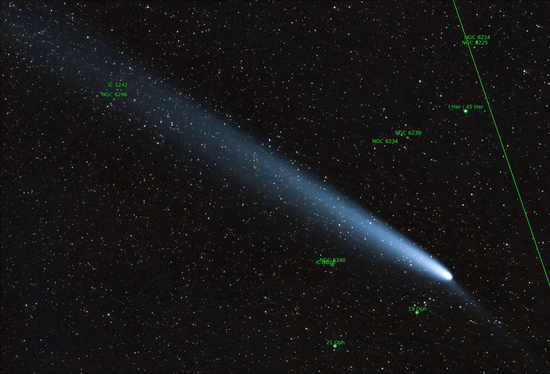 Sternkarten-Overlay (Astrometry.net)