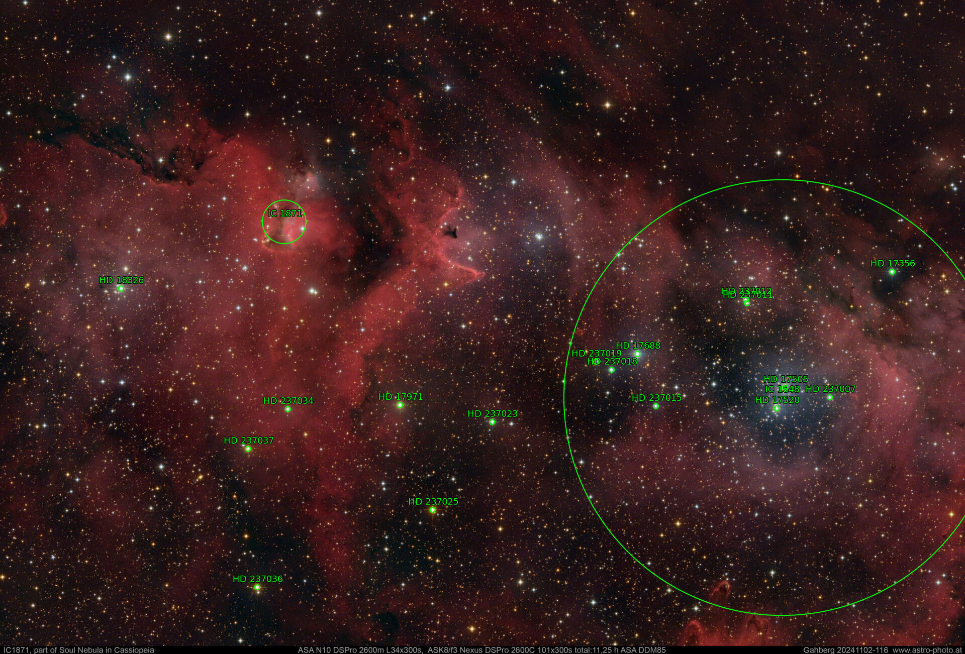 Sternkarten-Overlay (Astrometry.net)