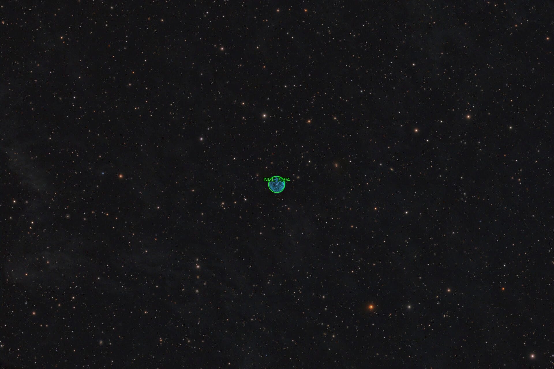 Sternkarten-Overlay (Astrometry.net)
