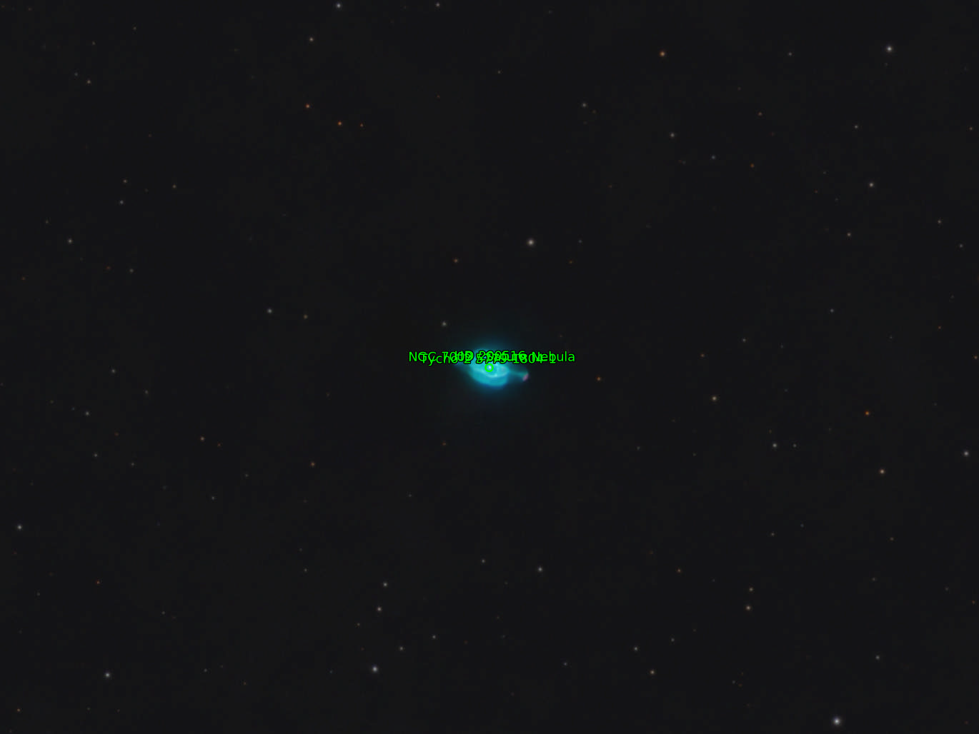 Sternkarten-Overlay (Astrometry.net)