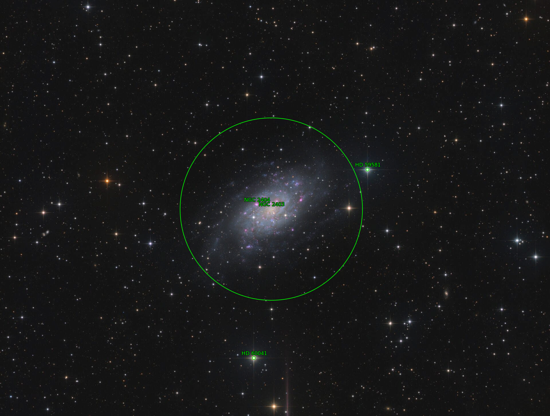 Sternkarten-Overlay (Astrometry.net)
