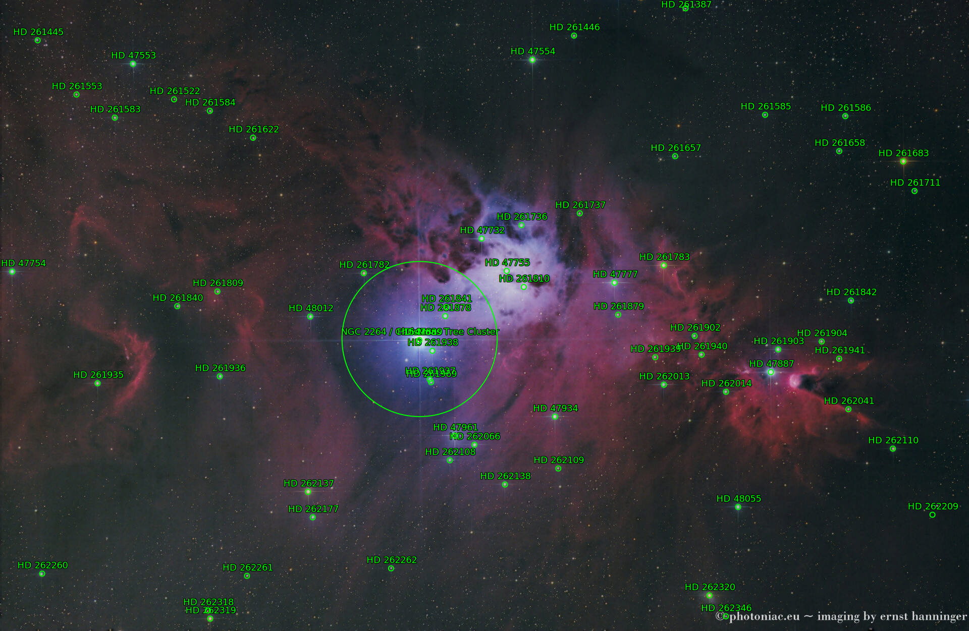 Sternkarten-Overlay (Astrometry.net)