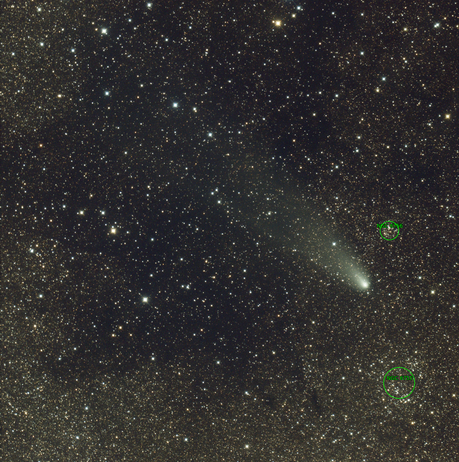 Sternkarten-Overlay (Astrometry.net)